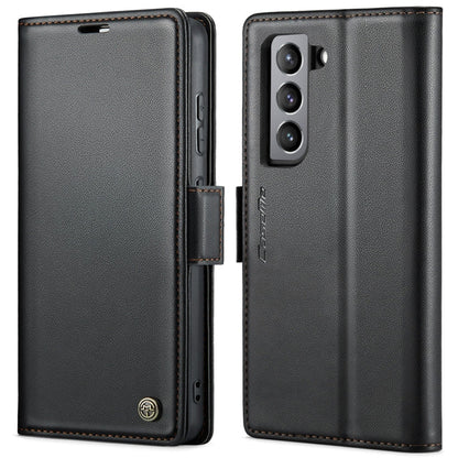 CaseMe 023 Butterfly Buckle Litchi Texture RFID Anti-theft Leather Phone Case, For Samsung Galaxy S21 FE 5G, For Samsung Galaxy A72, For Samsung Galaxy A53, For Samsung Galaxy S21 5G