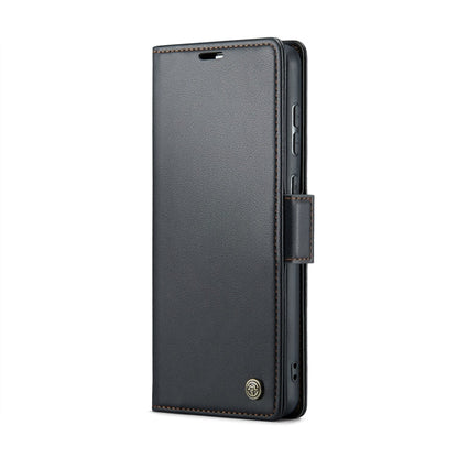 CaseMe 023 Butterfly Buckle Litchi Texture RFID Anti-theft Leather Phone Case, For Samsung Galaxy S21 FE 5G, For Samsung Galaxy A72, For Samsung Galaxy A53, For Samsung Galaxy S21 5G