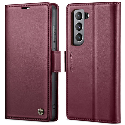 CaseMe 023 Butterfly Buckle Litchi Texture RFID Anti-theft Leather Phone Case, For Samsung Galaxy S21 FE 5G, For Samsung Galaxy A72, For Samsung Galaxy A53, For Samsung Galaxy S21 5G
