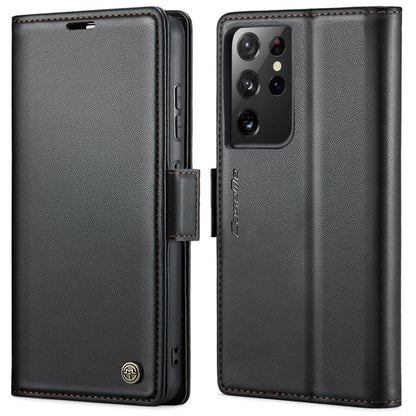 CaseMe 023 Butterfly Buckle Litchi Texture RFID Anti-theft Leather Phone Case, For Samsung Galaxy S21+ 5G, For Samsung Galaxy S21 Ultra 5G, For Samsung Galaxy Note20 Ultra, For Samsung Galaxy S20 Ultra
