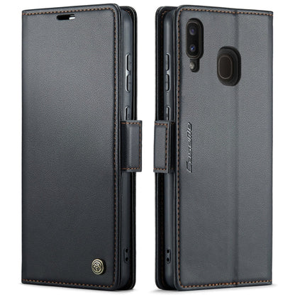 CaseMe 023 Butterfly Buckle Litchi Texture RFID Anti-theft Leather Phone Case, For Samsung Galaxy A40, For Samsung Galaxy S10+, For Samsung Galaxy S10