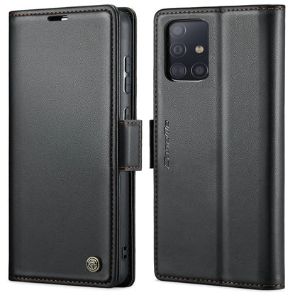 CaseMe 023 Butterfly Buckle Litchi Texture RFID Anti-theft Leather Phone Case, For Samsung Galaxy S20, For Samsung Galaxy S20+, For Samsung Galaxy A71 4G, For Samsung Galaxy A51 4G/M40s