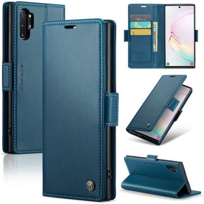 CaseMe 023 Butterfly Buckle Litchi Texture RFID Anti-theft Leather Phone Case, For Samsung Galaxy A70/A70s, For Samsung Galaxy A20/A30/M10s, For Samsung Galaxy A30s / A50s / A50, For Samsung Galaxy Note10+