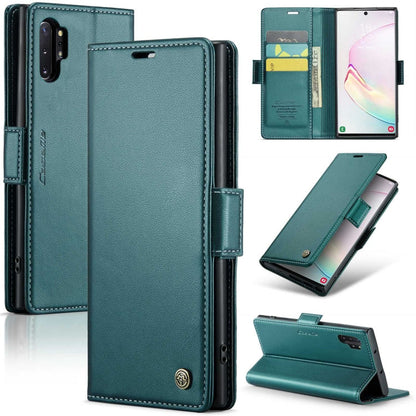 CaseMe 023 Butterfly Buckle Litchi Texture RFID Anti-theft Leather Phone Case, For Samsung Galaxy A70/A70s, For Samsung Galaxy A20/A30/M10s, For Samsung Galaxy A30s / A50s / A50, For Samsung Galaxy Note10+