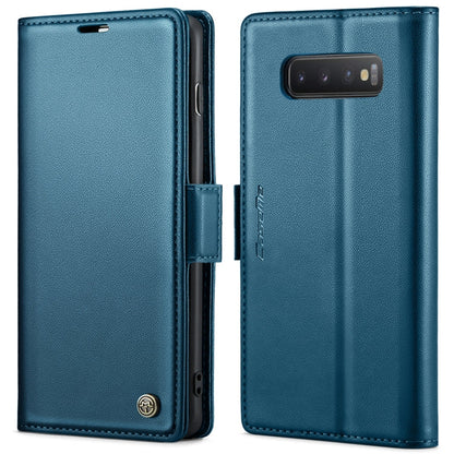CaseMe 023 Butterfly Buckle Litchi Texture RFID Anti-theft Leather Phone Case, For Samsung Galaxy A40, For Samsung Galaxy S10+, For Samsung Galaxy S10
