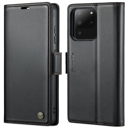 CaseMe 023 Butterfly Buckle Litchi Texture RFID Anti-theft Leather Phone Case, For Samsung Galaxy S21+ 5G, For Samsung Galaxy S21 Ultra 5G, For Samsung Galaxy Note20 Ultra, For Samsung Galaxy S20 Ultra