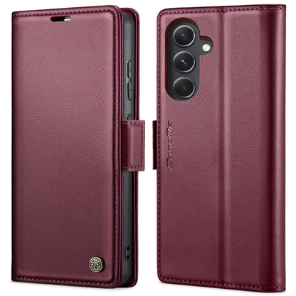 CaseMe 023 Butterfly Buckle Litchi Texture RFID Anti-theft Leather Phone Case, For Samsung Galaxy S23 FE 5G, For Samsung Galaxy A24 4G, For Samsung Galaxy A14 4G/5G, For Samsung Galaxy A34 5G