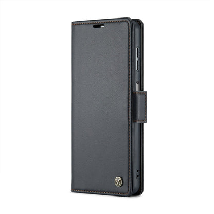 CaseMe 023 Butterfly Buckle Litchi Texture RFID Anti-theft Leather Phone Case, For Samsung Galaxy A15 4G/5G, For Samsung Galaxy A55, For Samsung Galaxy A35 5G, For Samsung Galaxy S24 Ultra