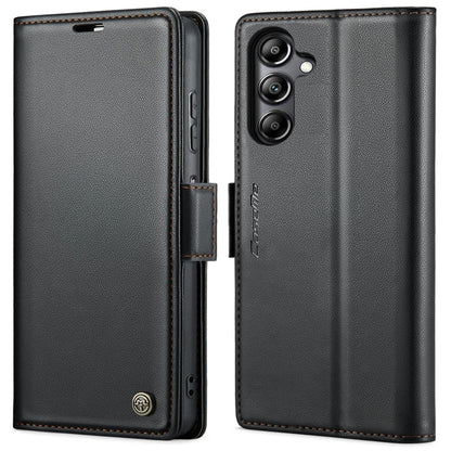 CaseMe 023 Butterfly Buckle Litchi Texture RFID Anti-theft Leather Phone Case, For Samsung Galaxy S24+, For Samsung Galaxy S24, For Samsung Galaxy A05s, For Samsung Galaxy A25 5G
