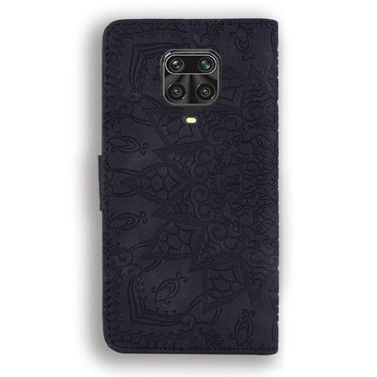 Embossed Sunflower Pattern Horizontal Flip PU Leather Case with Holder & Card Slots & Wallet & Lanyard, For Xiaomi Redmi Note 9 Pro Max, For Xiaomi Mi CC9 Pro / Mi Note 10 / Mi Note 10 Pro, For Huawei Mate 30 Pro