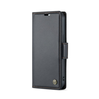 CaseMe 023 Butterfly Buckle Litchi Texture RFID Anti-theft Leather Phone Case, For iPhone 13, For iPhone 13 mini, For iPhone 13 Pro, For iPhone 13 Pro Max