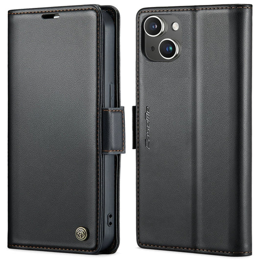 CaseMe 023 Butterfly Buckle Litchi Texture RFID Anti-theft Leather Phone Case, For iPhone 13, For iPhone 13 mini, For iPhone 13 Pro, For iPhone 13 Pro Max
