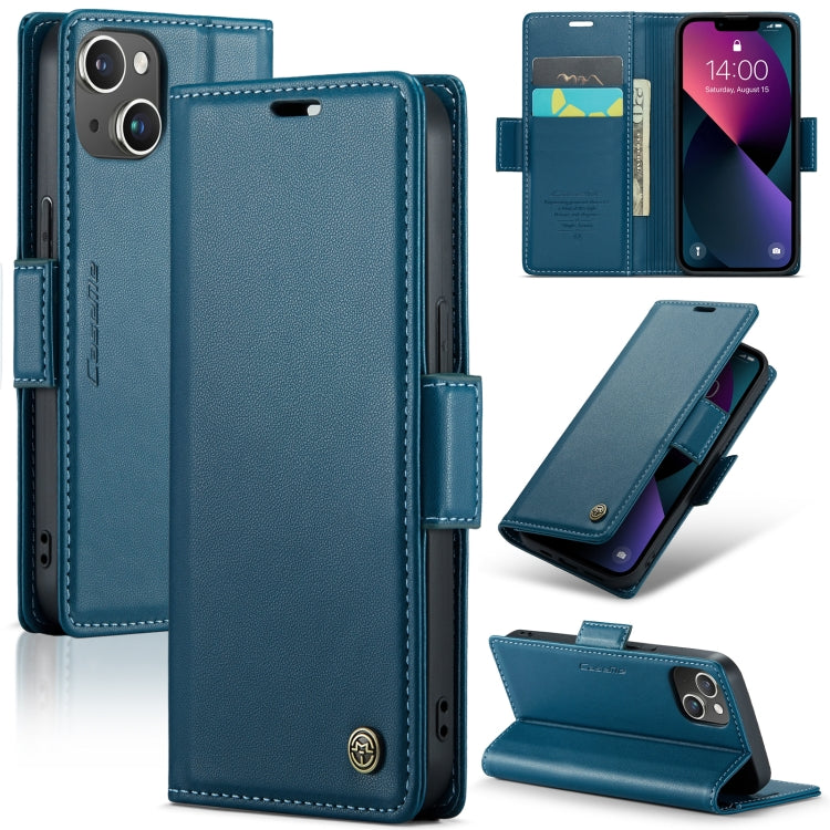 CaseMe 023 Butterfly Buckle Litchi Texture RFID Anti-theft Leather Phone Case, For iPhone 13, For iPhone 13 mini, For iPhone 13 Pro, For iPhone 13 Pro Max