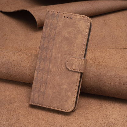 Plaid Embossed Leather Phone Case, For Nokia G21 / G11, For Nokia G22