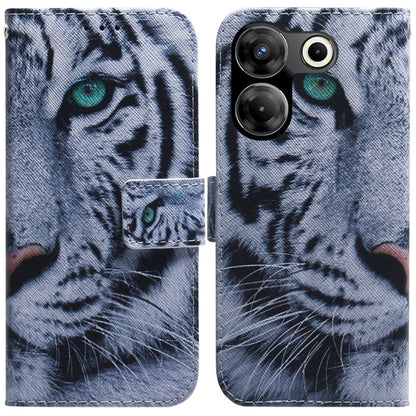 Coloured Drawing Flip Leather Phone Case, For Tecno Camon 20 Premier 5G, For Tecno Camon 20 Pro 5G