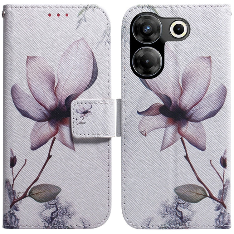 Coloured Drawing Flip Leather Phone Case, For Tecno Camon 20 Premier 5G, For Tecno Camon 20 Pro 5G