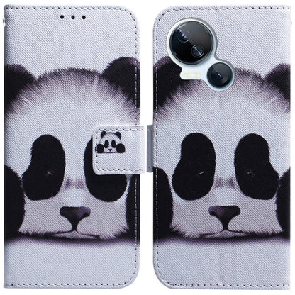 Coloured Drawing Flip Leather Phone Case, For Tecno Camon 20 Pro 4G / 20, For Tecno Spark 10 5G
