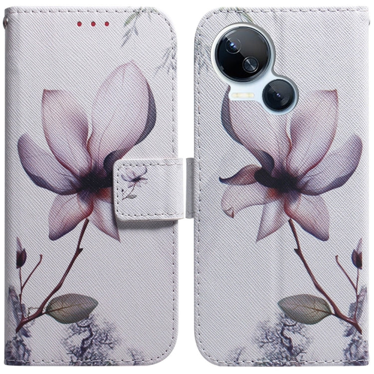 Coloured Drawing Flip Leather Phone Case, For Tecno Camon 20 Pro 4G / 20, For Tecno Spark 10 5G