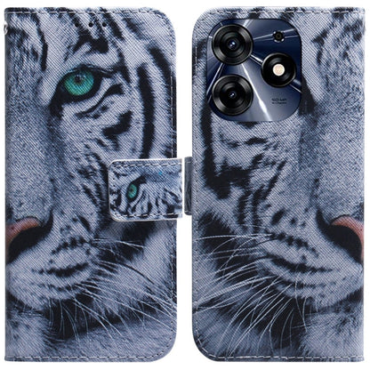 Coloured Drawing Flip Leather Phone Case, For Tecno Spark 10 / Spark 10C, For Tecno Spark 10 Pro