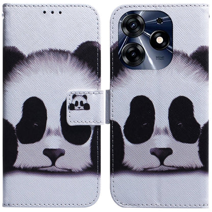 Coloured Drawing Flip Leather Phone Case, For Tecno Spark 10 / Spark 10C, For Tecno Spark 10 Pro
