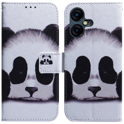 Coloured Drawing Flip Leather Phone Case, For Tecno Pova 5 Pro, For Tecno Pova Neo 3