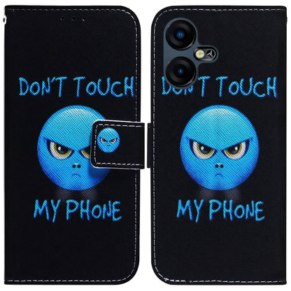 Coloured Drawing Flip Leather Phone Case, For Tecno Pova 5 Pro, For Tecno Pova Neo 3