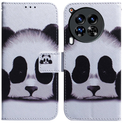 Coloured Drawing Flip Leather Phone Case, For Tecno Spark Go 1 / Pop 9 Pro, For Tecno Camon 30 Premier 5G