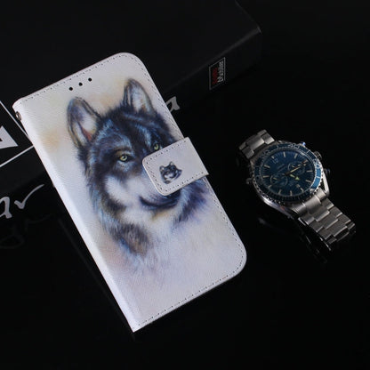 Coloured Drawing Flip Leather Phone Case, For Tecno Camon 30 Pro CL8, For Tecno Camon 30 4G / 30 5G CL6 CL7