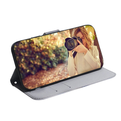 Coloured Drawing Flip Leather Phone Case, For Tecno Camon 30 Pro CL8, For Tecno Camon 30 4G / 30 5G CL6 CL7