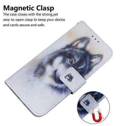 Coloured Drawing Flip Leather Phone Case, For Tecno Camon 30 Pro CL8, For Tecno Camon 30 4G / 30 5G CL6 CL7