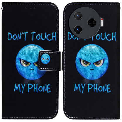 Coloured Drawing Flip Leather Phone Case, For Tecno Camon 30 Pro CL8, For Tecno Camon 30 4G / 30 5G CL6 CL7
