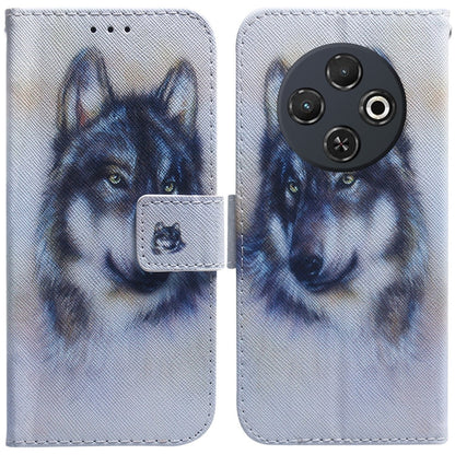 Coloured Drawing Flip Leather Phone Case, For Tecno Camon 30S / Camon 30S Pro, For Tecno Spark 30C