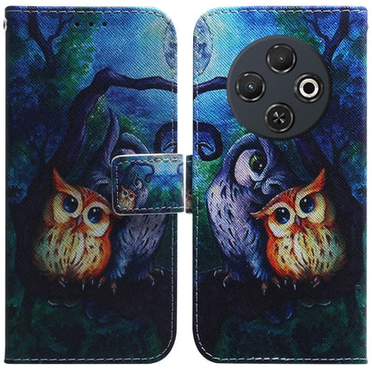 Coloured Drawing Flip Leather Phone Case, For Tecno Camon 30S / Camon 30S Pro, For Tecno Spark 30C