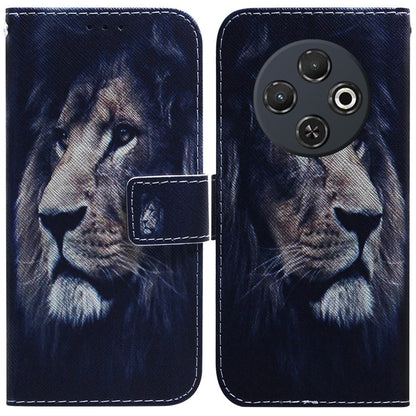 Coloured Drawing Flip Leather Phone Case, For Tecno Camon 30S / Camon 30S Pro, For Tecno Spark 30C