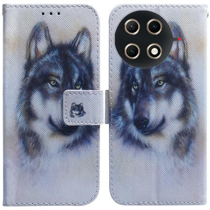 Coloured Drawing Flip Leather Phone Case, For Tecno Camon 30S / Camon 30S Pro, For Tecno Spark 30C