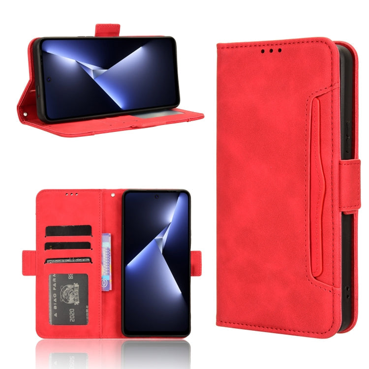 Skin Feel Calf Texture Card Slots Leather Phone Case, For Tecno Spark 20 Pro 4G KJ6, For Tecno Spark Go 2024 / Spark 20C, For Tecno Spark 20 4G KJ5, For Tecno Pova 5 Pro