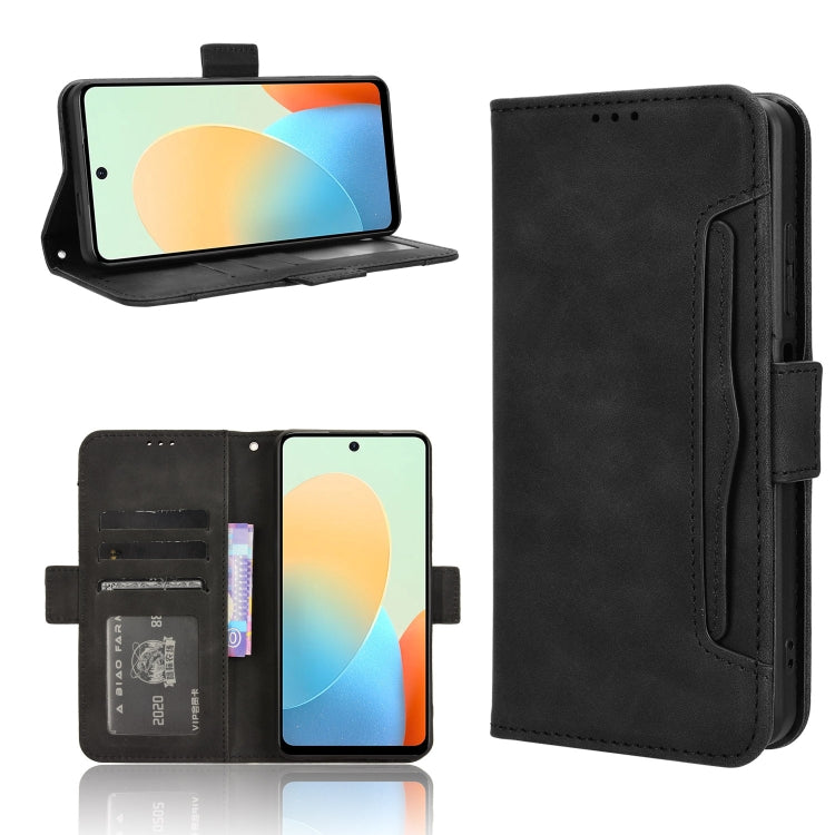 Skin Feel Calf Texture Card Slots Leather Phone Case, For Tecno Spark 20 Pro 4G KJ6, For Tecno Spark Go 2024 / Spark 20C, For Tecno Spark 20 4G KJ5, For Tecno Pova 5 Pro