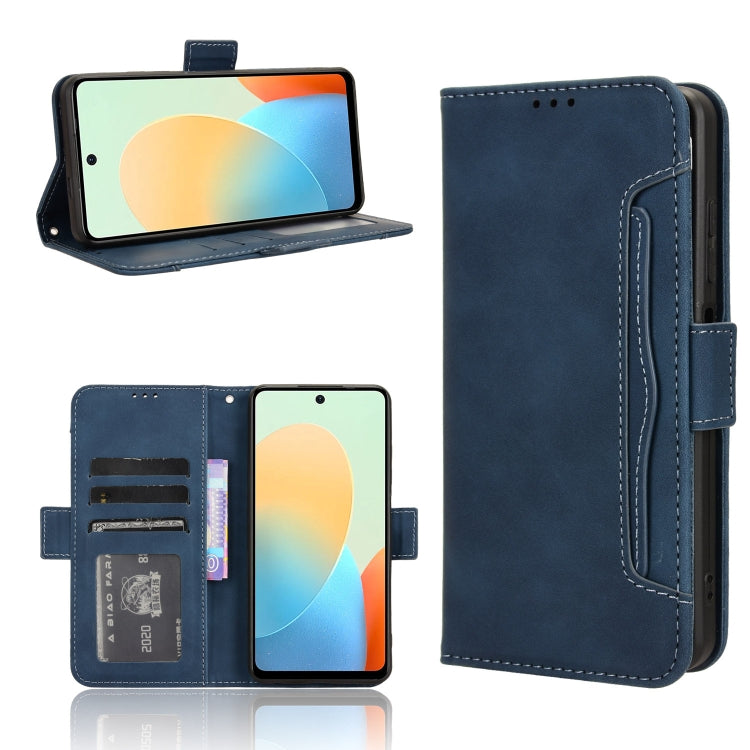 Skin Feel Calf Texture Card Slots Leather Phone Case, For Tecno Spark 20 Pro 4G KJ6, For Tecno Spark Go 2024 / Spark 20C, For Tecno Spark 20 4G KJ5, For Tecno Pova 5 Pro