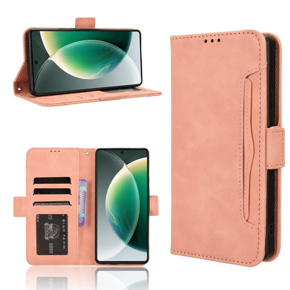 Skin Feel Calf Texture Card Slots Leather Phone Case, For Tecno Camon 30 Pro 5G, For Tecno Camon 30 5G / 4G, For Tecno Pova 6 Pro 5G, For Tecno Spark 20 Pro+ 4G KJ7