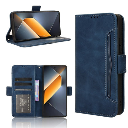 Skin Feel Calf Texture Card Slots Leather Phone Case, For Tecno Camon 30 Pro 5G, For Tecno Camon 30 5G / 4G, For Tecno Pova 6 Pro 5G, For Tecno Spark 20 Pro+ 4G KJ7