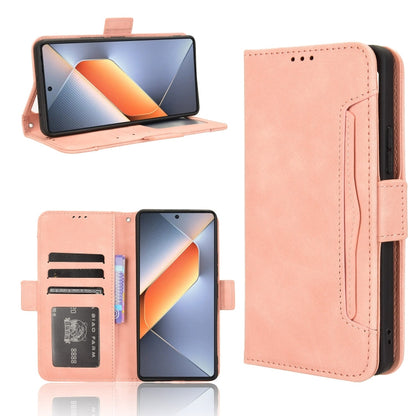 Skin Feel Calf Texture Card Slots Leather Phone Case, For Tecno Pova 6 Neo 4G, For Tecno Pova 6 4G, For Tecno Camon 30 Pro 5G, For Tecno Camon 30 5G / 4G