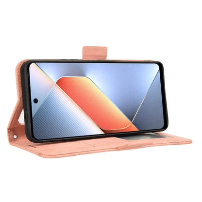 Skin Feel Calf Texture Card Slots Leather Phone Case, For Tecno Pova 6 Neo 4G, For Tecno Pova 6 4G, For Tecno Camon 30 Pro 5G, For Tecno Camon 30 5G / 4G