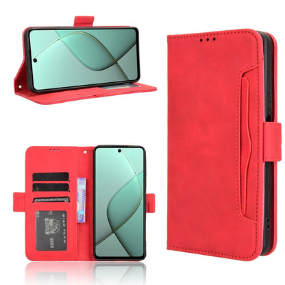 Skin Feel Calf Texture Card Slots Leather Phone Case, For Tecno Spark 20 Pro 5G, For Tecno Camon 30 Premier 5G, For Tecno Pova 6 Neo 4G, For Tecno Pova 6 4G