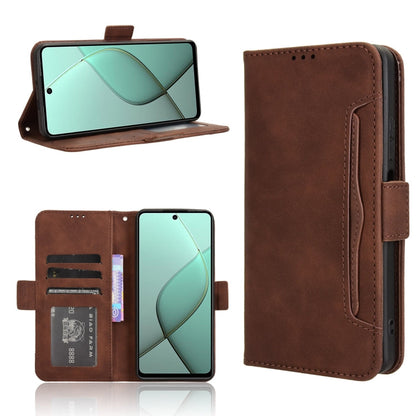 Skin Feel Calf Texture Card Slots Leather Phone Case, For Tecno Spark 20 Pro 5G, For Tecno Camon 30 Premier 5G, For Tecno Pova 6 Neo 4G, For Tecno Pova 6 4G