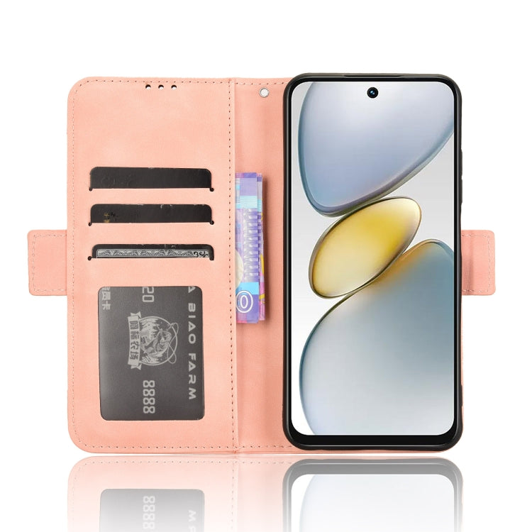 Skin Feel Calf Texture Card Slots Leather Phone Case, For Tecno Spark Go 1 / Pop 9 / Spark Go 2025, For Tecno Spark 30C 4G, For Tecno Spark 20 Pro 5G, For Tecno Camon 30 Premier 5G
