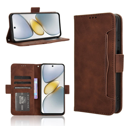 Skin Feel Calf Texture Card Slots Leather Phone Case, For Tecno Spark 30 Pro 4G, For Tecno Spark 30 4G, For Tecno Spark Go 1 / Pop 9 / Spark Go 2025, For Tecno Spark 30C 4G