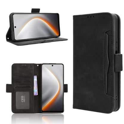 Skin Feel Calf Texture Card Slots Leather Phone Case, For Tecno Pova Curve 5G, For Tecno Camon 40 Pro 4G / 5G, For Tecno Camon 40 Premier 5G, For Tecno Camon 40 4G