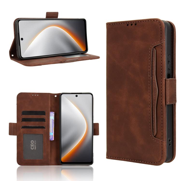 Skin Feel Calf Texture Card Slots Leather Phone Case, For Tecno Pova Curve 5G, For Tecno Camon 40 Pro 4G / 5G, For Tecno Camon 40 Premier 5G, For Tecno Camon 40 4G