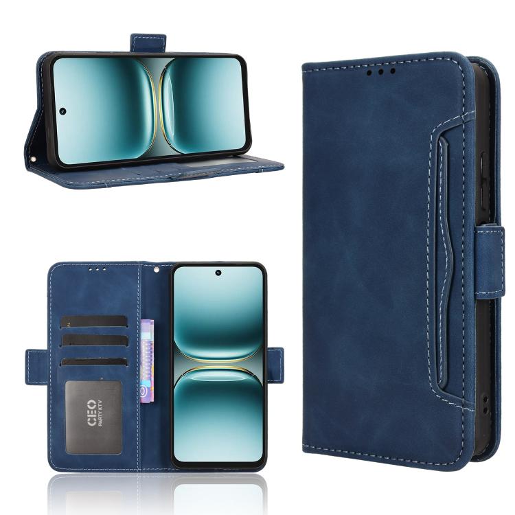 Skin Feel Calf Texture Card Slots Leather Phone Case, For Tecno Pova 7 4G, For Tecno Spark Go 2 4G, For Tecno Pova Curve 5G, For Tecno Camon 40 Pro 4G / 5G