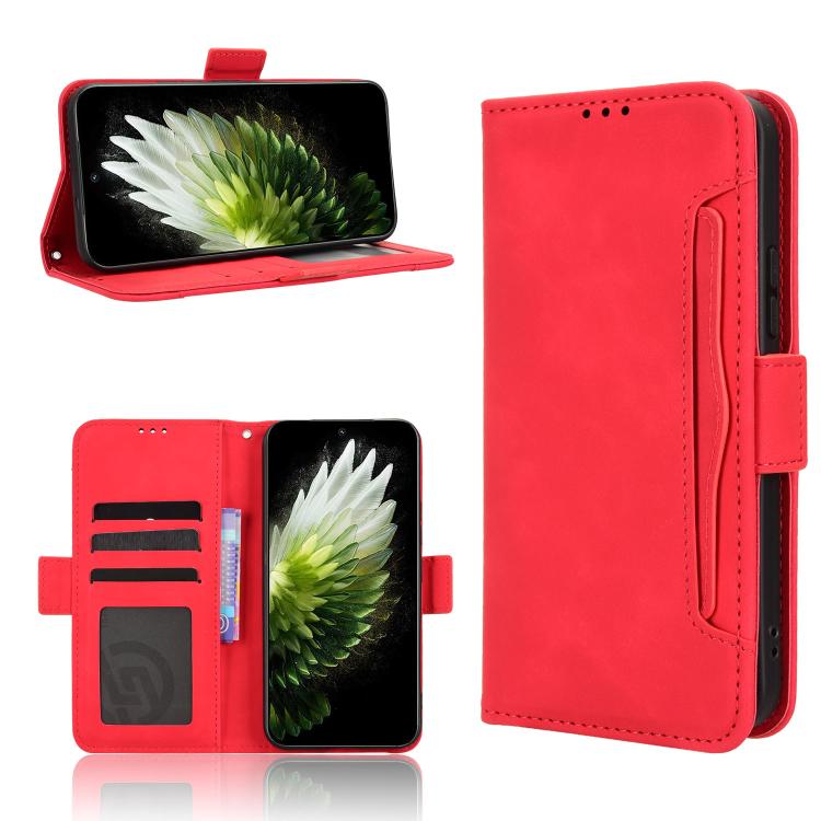 Skin Feel Calf Texture Card Slots Leather Phone Case, For Tecno Spark 40 Pro+ 4G, For Tecno Spark 40 Pro 4G, For Tecno Spark 40 4G, For Tecno Pova 7 Ultra 5G